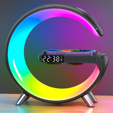 Išmanusis multifunkcijinis atmosferinis LED šviestuvas su Bluetooth
